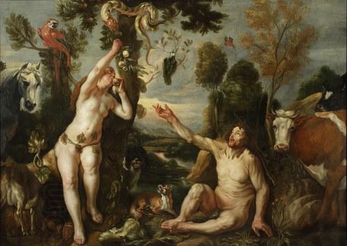Jacob Jordaens Adam and Eve China oil painting art